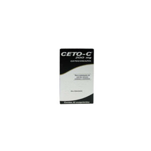 Ceto-C 200mg 20 comprimidos - Bella e Cia Petshop