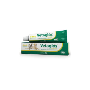 Pomada Cicatrizante Vetnil Vetaglos para Cães e Gatos 20g - Bella e Cia Petshop