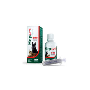 Suplemento Vetnil Hepvet Suspensão - 60 mL - Bella & Cia Petshop