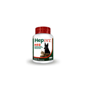 Hepvet 30 Comprimidos Suplemento Cães E Gatos Vetnil - Bella & Cia Petshop