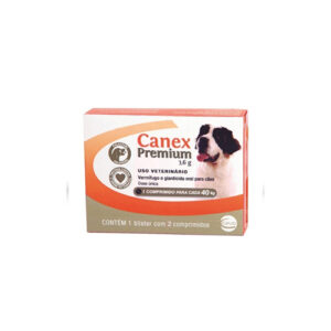 Vermífugo Canex Premium 3,6g para Cães 40kg - Bella & Cia Petshop